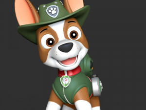 Tracker PAW Patrol Modelo de Impressão 3D