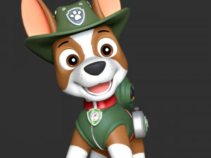 Tracker PAW Patrol 3D Print Model