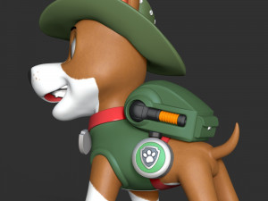 Tracker PAW Patrol Modelo de Impressão 3D