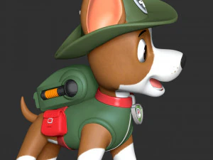 Tracker PAW Patrol 3D Print Model