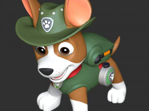 Tracker PAW Patrol 3D Print Model