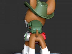 Tracker PAW Patrol Modelo de Impressão 3D