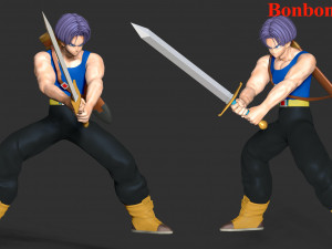 Trunks - Jump Force 3D Print Model