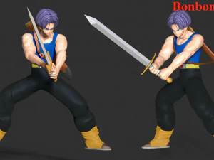 Trunks - Jump Force 3D Print Model