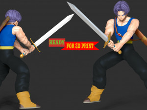 Trunks - Jump Force 3D Print Model