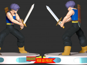 Trunks - Jump Force 3D Print Model