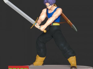 Trunks - Jump Force 3D Print Model