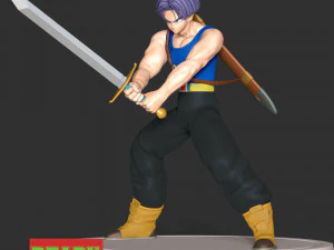 Trunks - Jump Force 3D Print Model