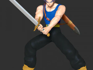 Trunks - Jump Force 3D Print Model