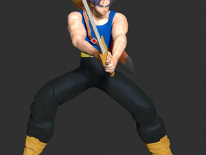 Trunks - Jump Force 3D Print Model