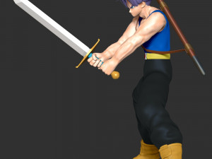 Trunks - Jump Force 3D Print Model