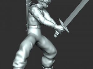 Trunks - Jump Force 3D Print Model