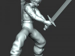 Trunks - Jump Force 3D Print Model