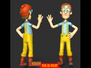 Captain Turbot - PAW Patrol 3D-printmodel