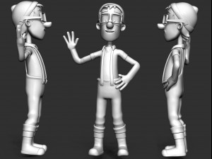 Captain Turbot - PAW Patrol 3D-printmodel