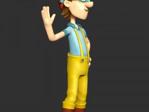 Captain Turbot - PAW Patrol 3D Print Model