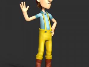Captain Turbot - PAW Patrol 3D-printmodel