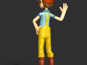 Captain Turbot - PAW Patrol 3D Print Model