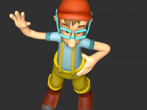 Captain Turbot - PAW Patrol 3D Print Model