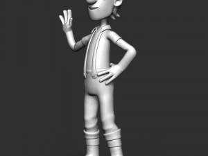 Captain Turbot - PAW Patrol 3D Print Model
