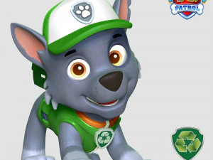 ロッキー 3Dプリントモデル