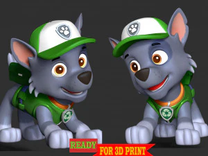 Rocky 3D Print Model