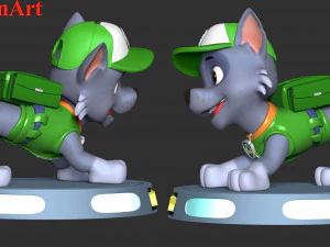 Rocky 3D Print Model