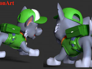 Rocky 3D Print Model