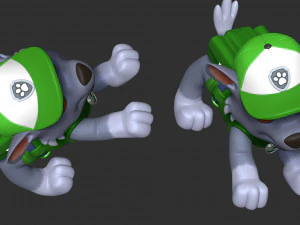 Rocky 3D Print Model