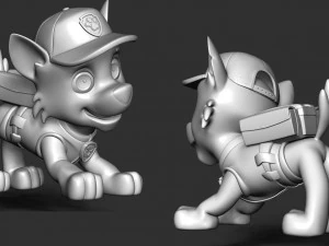 Rocky 3D Print Model