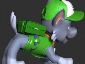Rocky 3D Print Model