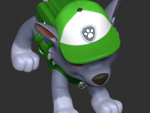 Rocky 3D Print Model