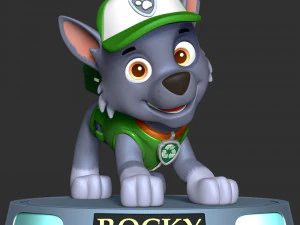 Rocky 3D Print Model