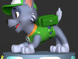 Rocky 3D Print Model