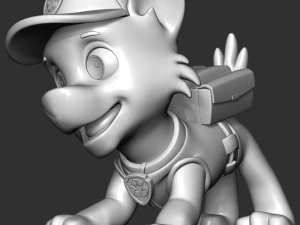 Rocky 3D Print Model