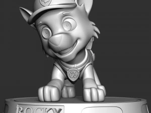 Rocky 3D Print Model