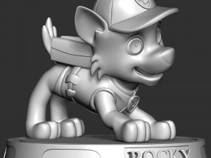 Rocky 3D Print Model