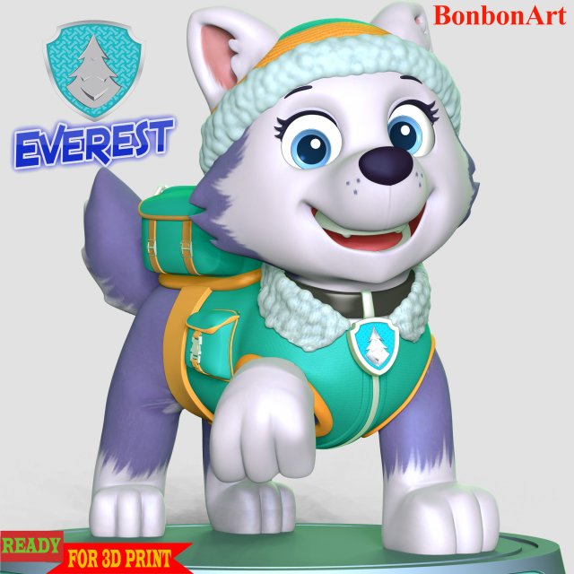 Everest 3D Принт Модель .c4d .max .obj .3ds .fbx .stl .blend 