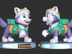 Everest 3D Print Model