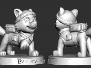 Everest 3D Print Model