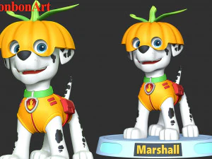 Marshall 3D Print Model