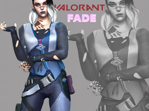 Fade - Valorant 3D 打印模型
