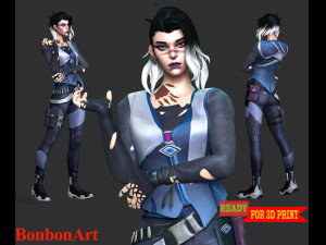 Fade - Valorant 3D प्रिंट मॉडल