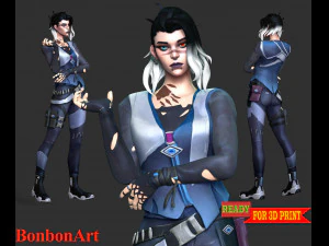 Fade - Valorant 3D Print Model