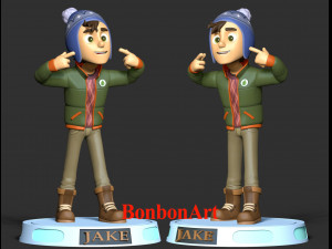 Jake - PAW Patrol 3D Print Model