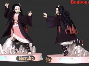 Nezuko - Demon Slayer Hinokami Chronicles 3D Print Model