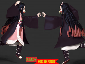 Nezuko - Demon Slayer Hinokami Chronicles Modelo de impresión 3D