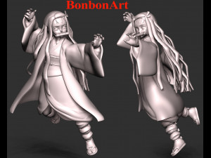 Nezuko - Demon Slayer Hinokami Chronicles Modelo de impresión 3D