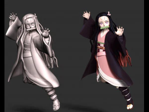 Nezuko - Demon Slayer Hinokami Chronicles 3D Print Model
