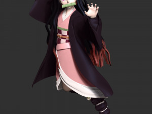 Nezuko - Demon Slayer Hinokami Chronicles Modelo de impresión 3D